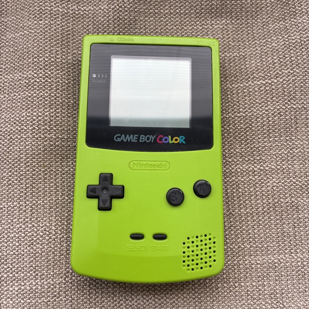 Nintendo Game Boy Color Green – Tested & Working – Authentic OEM – Console Only